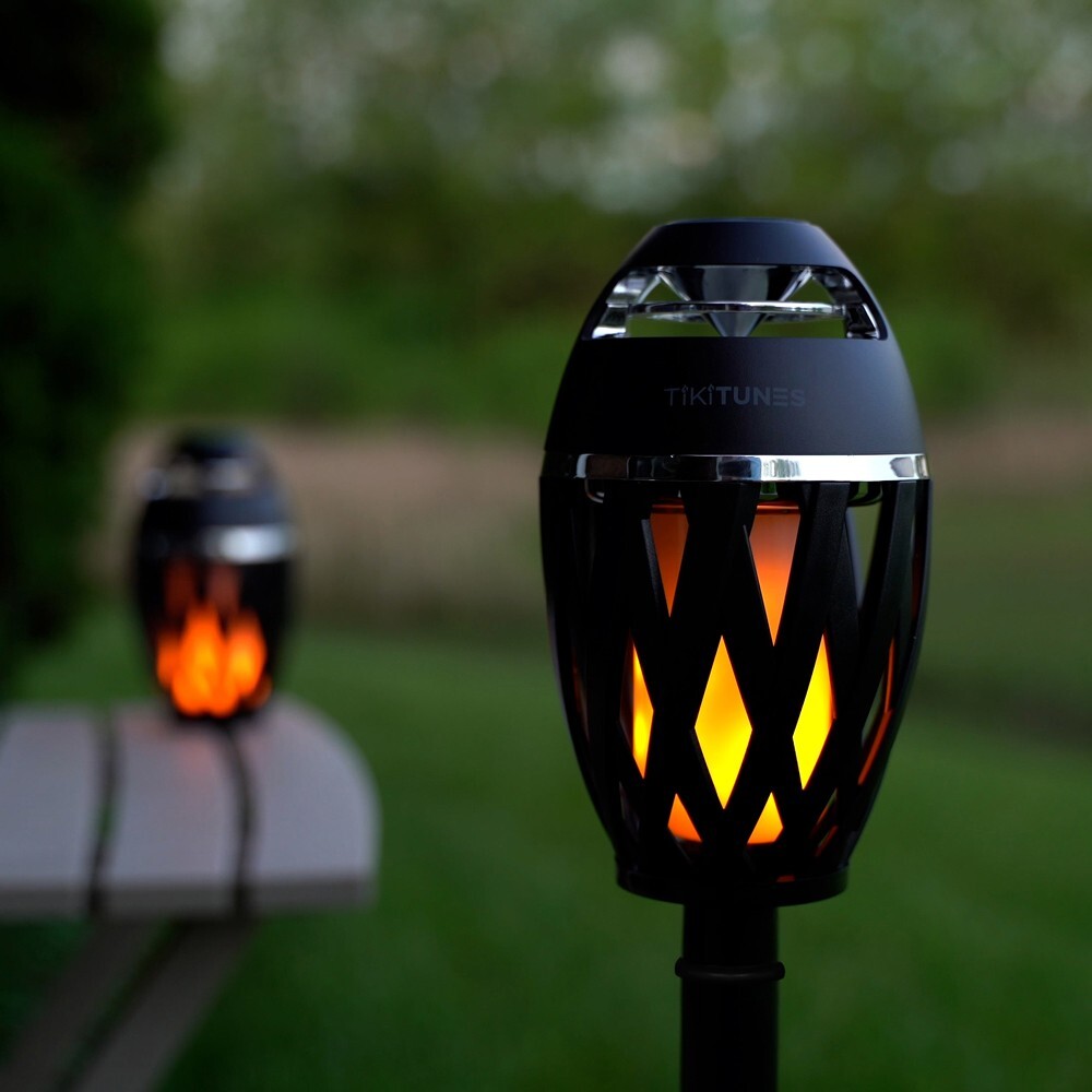 TikiTunes Portable Bluetooth Wireless Speaker (Bundle) with Adjustable 40” Pole