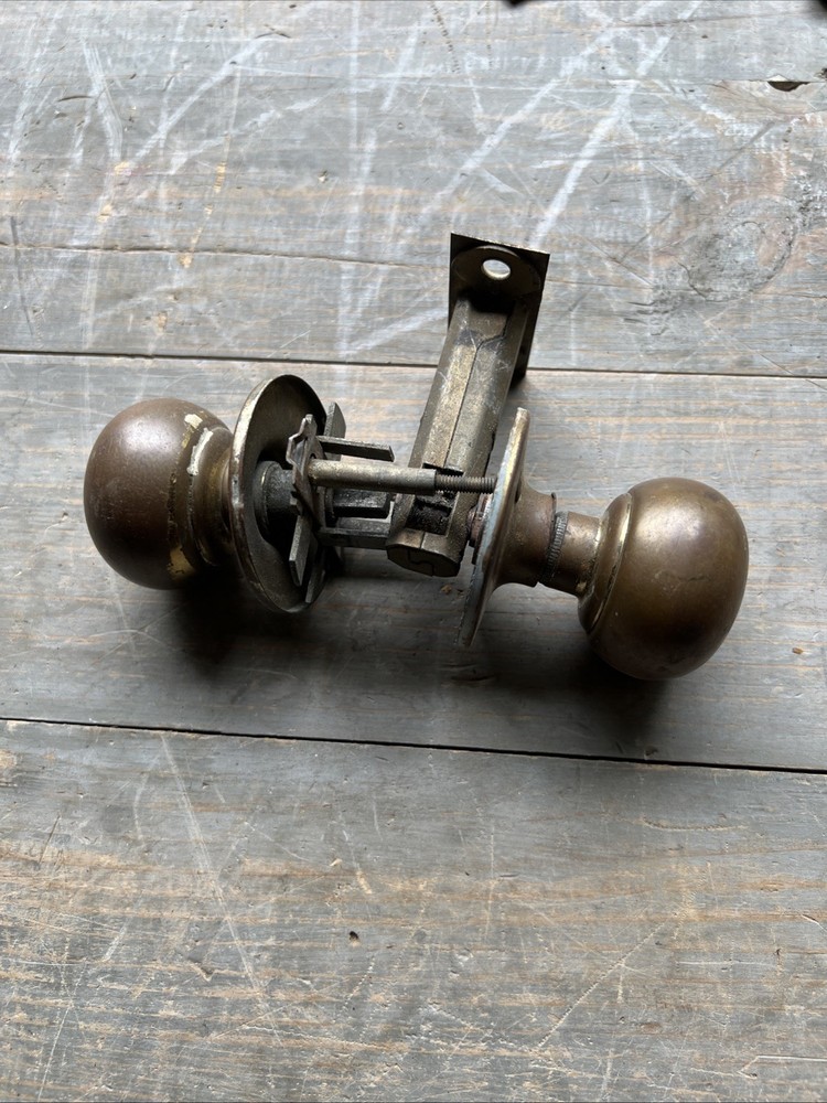 Vintage Door Hardware And Knobs Bronze Brass Iron Mixture