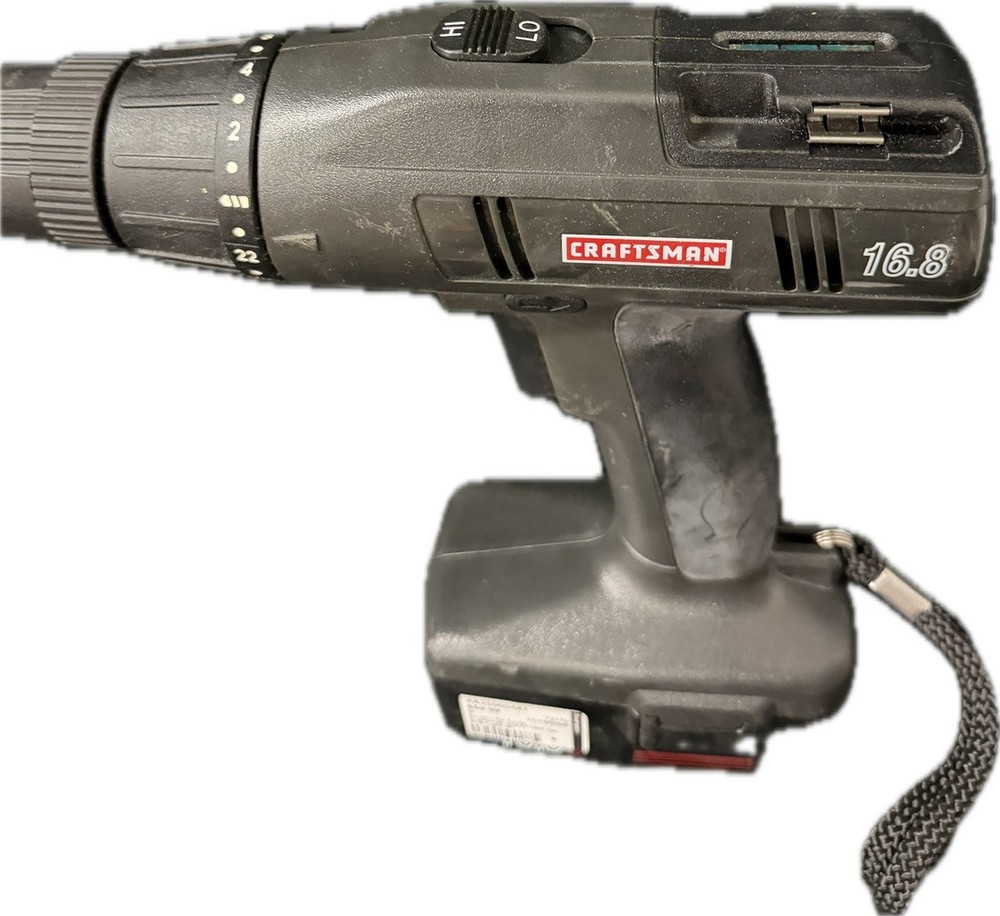 2PC Cordless Drill & Work Light Set w/ 2 Batteries + Charger