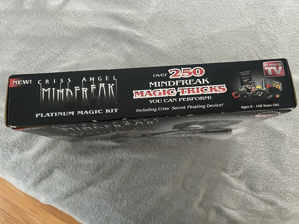 Cross Angle Mindfreak Platinum Magic Kit 250 Magic Tricks New