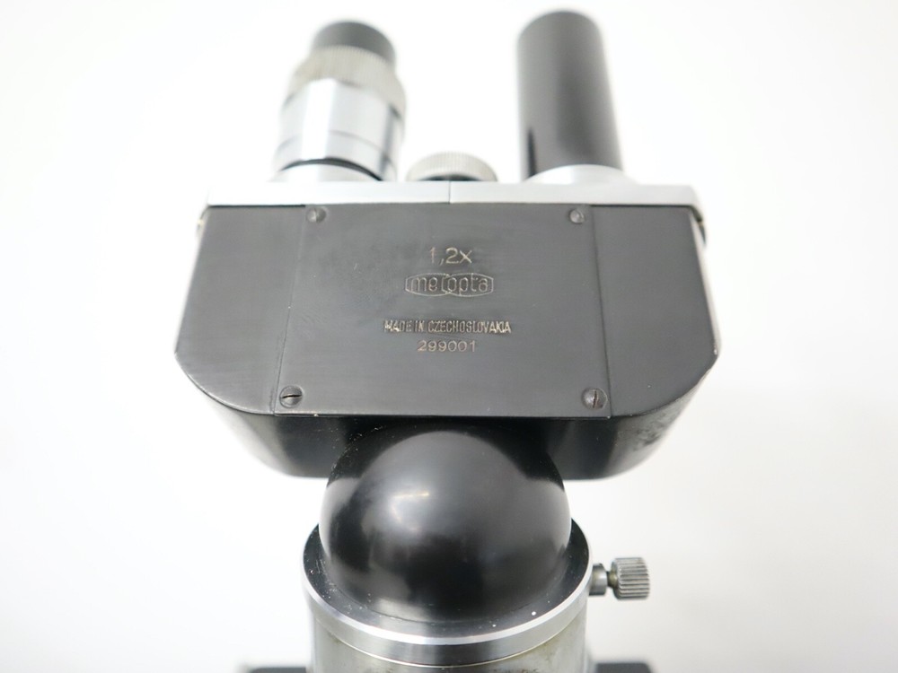 VINTAGE CZECH MEOPTA BINOCULAR MICROSCOPE