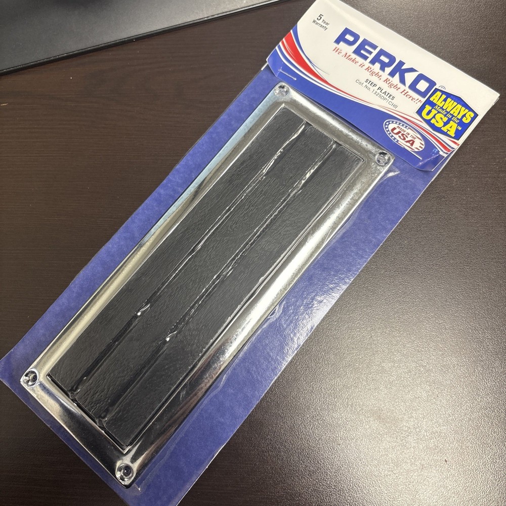 PERKO 1325DP1CHR  STEP PLATES