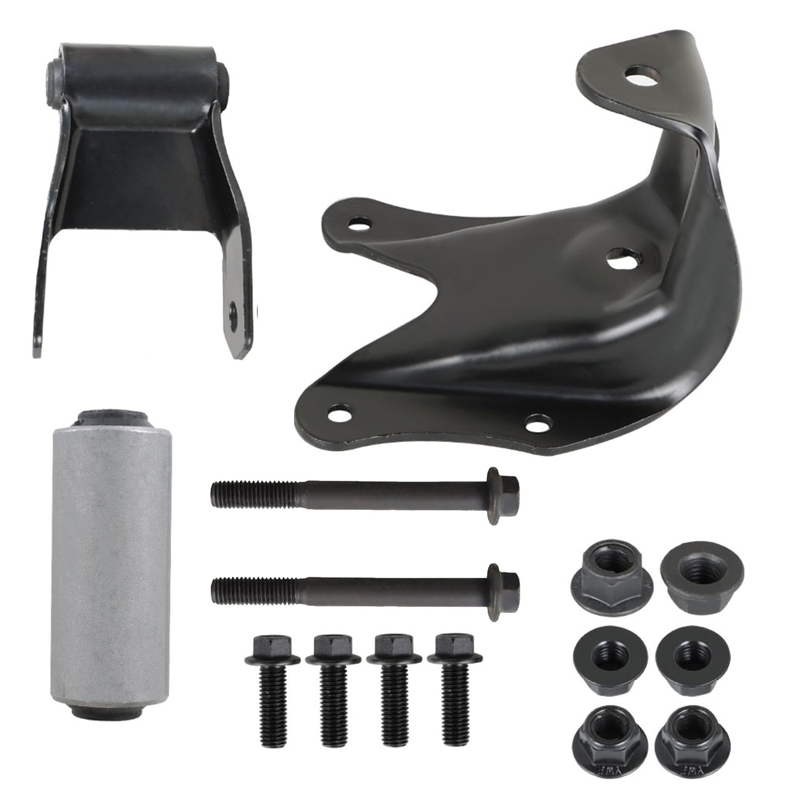 Rear Leaf Spring Shackle Bracket Hanger Kit Replacement for F150 F250 F350