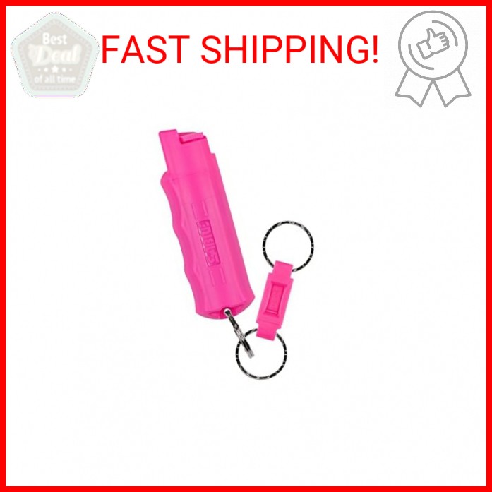 SABRE Campus Safety Pepper Gel with Quick Release Key Ring, Protect Against Mult