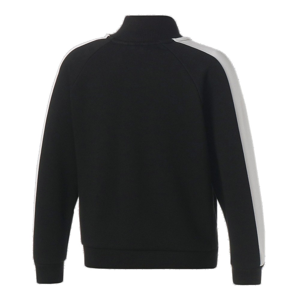 PUMA Classics T7 Full Zip Track Jacket Youth Girls Black Casual Athletic Outerwe