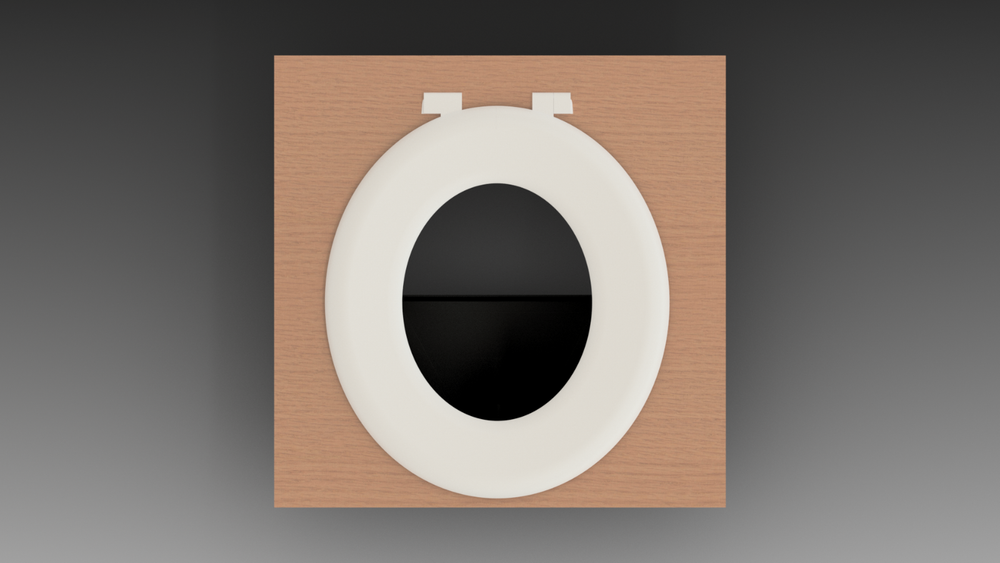 DIY Compost Toilet XL Urine Diverter and Ventilation Kit