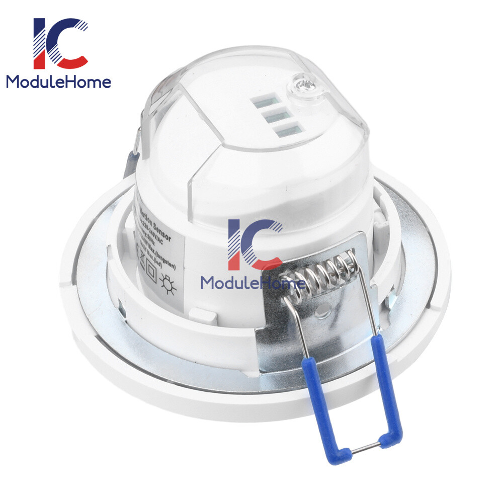 AC220-240V PIR Motion Sensor Detection Embedded Rotary 360° Motion Sensor-