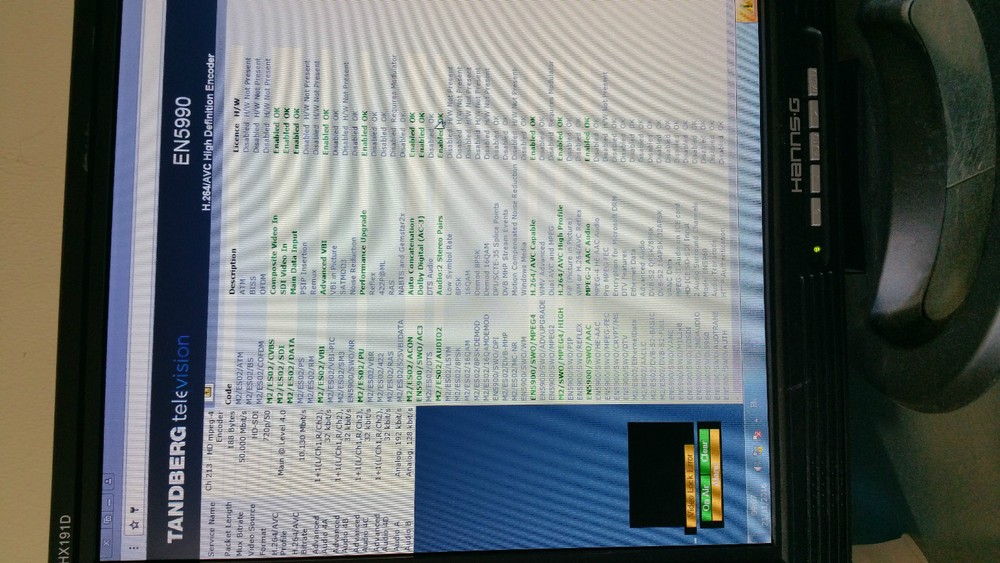 Tandberg HD MPEG-4 Encoder EN5990