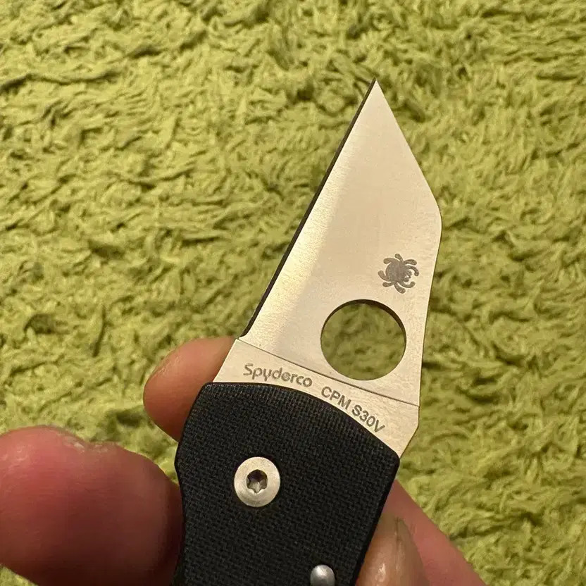 Spiderco Micro Jumbo Black Knife Official