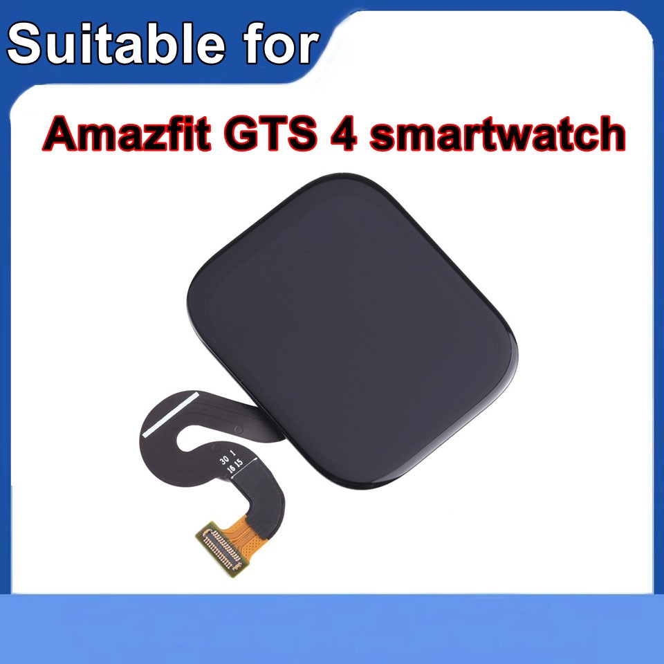 LCD Screen Digitizer Full Assembly For Amazfit GTS 4 Watch Replacement