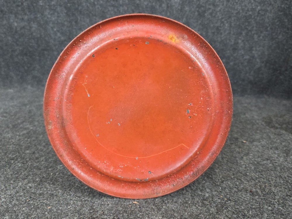 Antique Paull's Red Lantern No. 0 Clear Globe. UNTESTED.