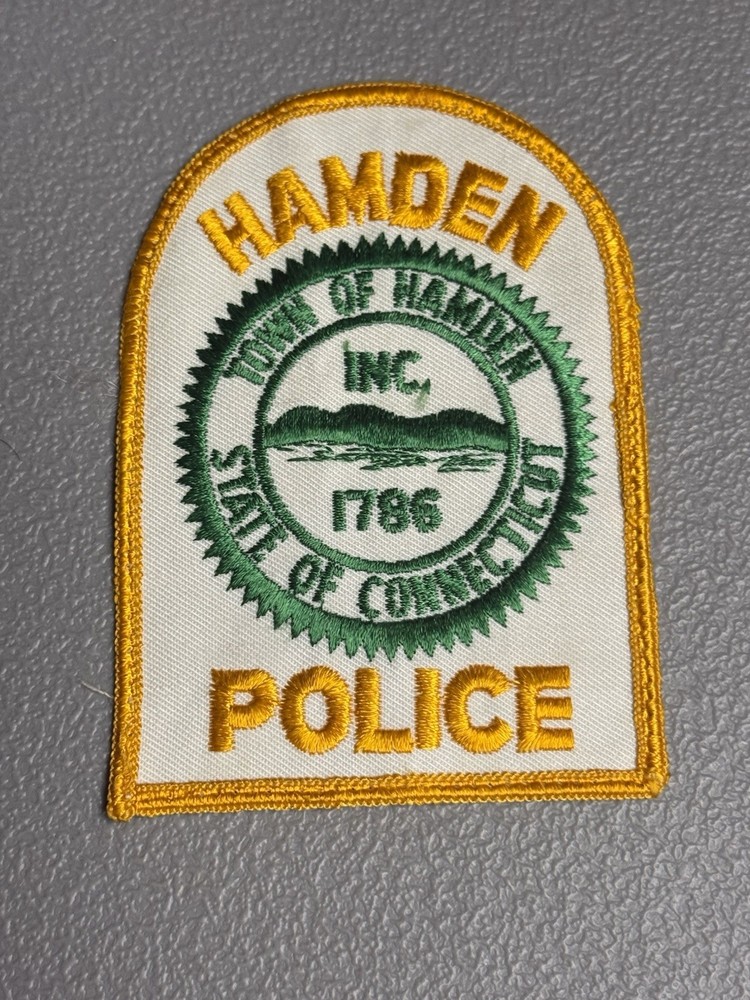 CT Hamden Connecticut Police Patch