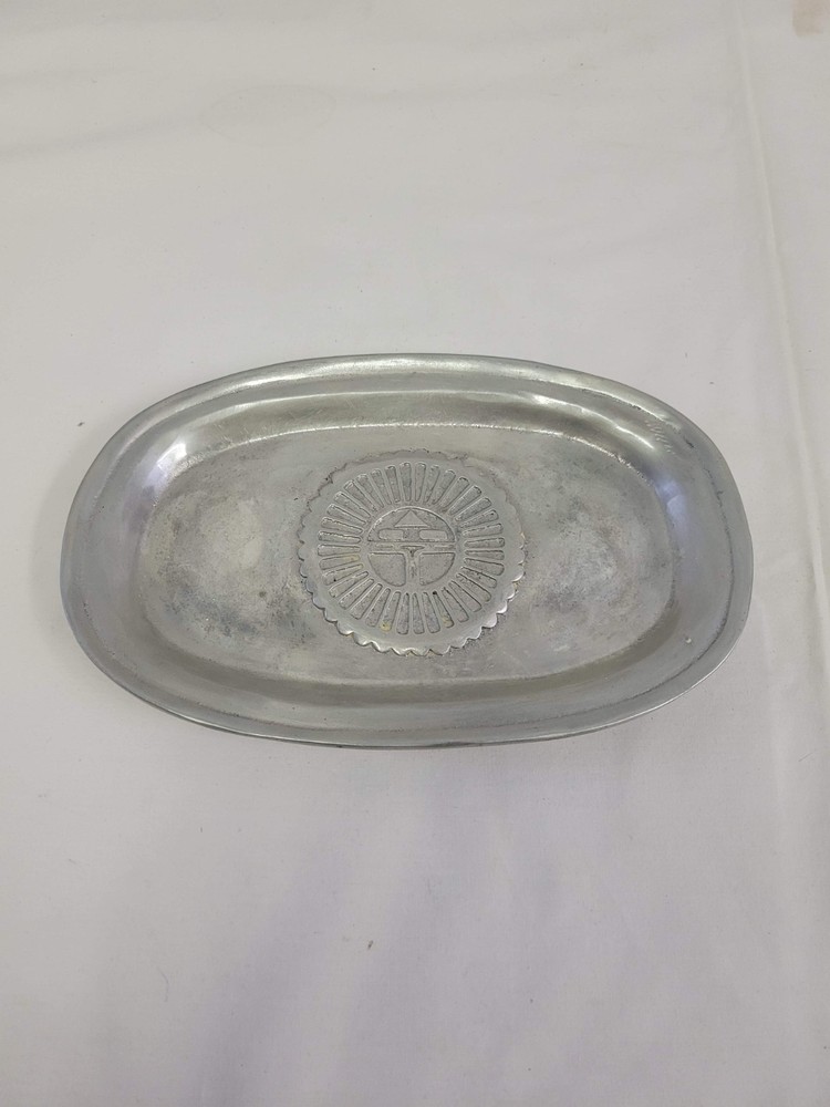 Sandcast aluminum rectangular Serving Platter Sandia New Mexico