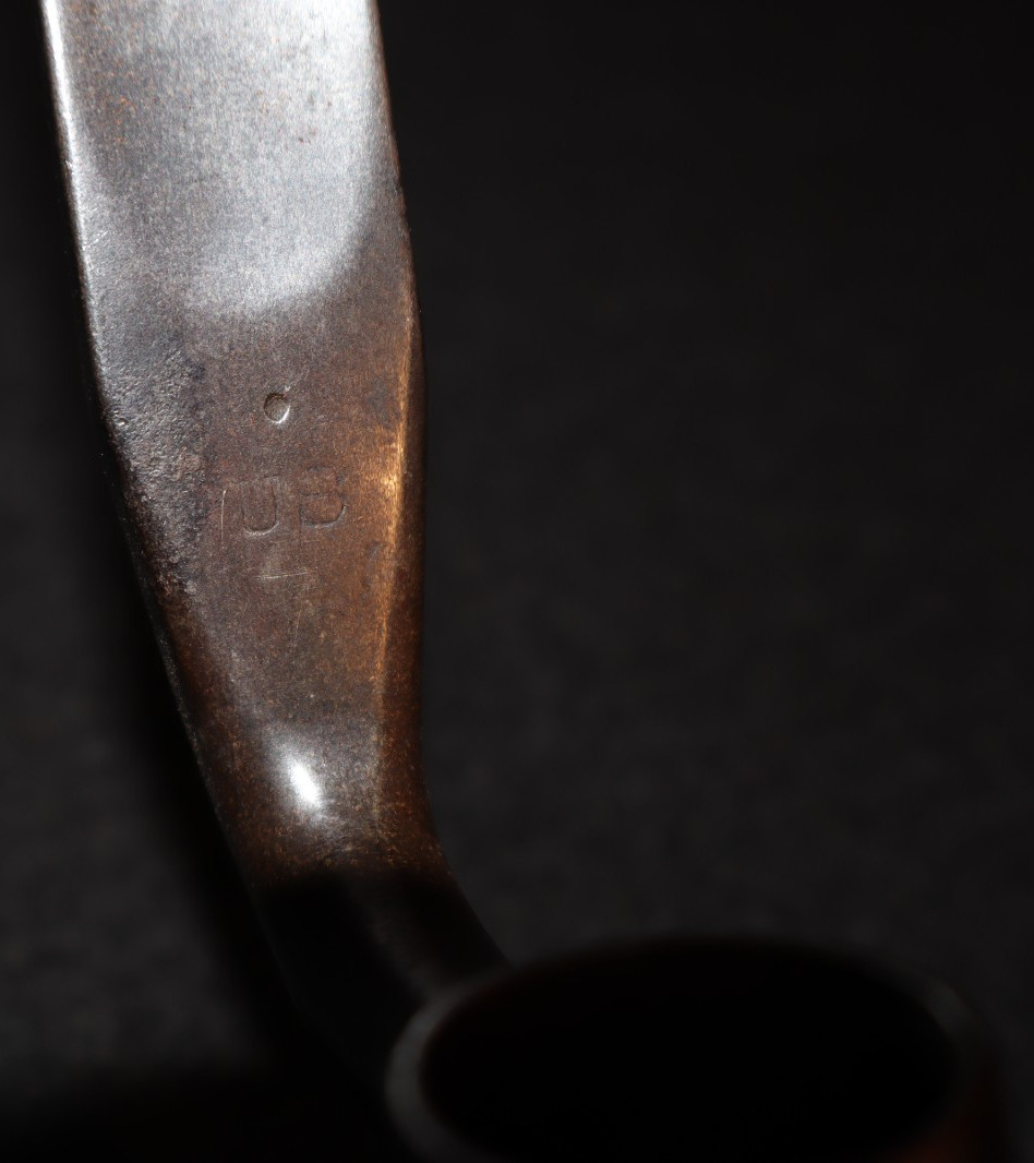 Indian Wars US Army M1873 Trapdoor Springfield Socket Bayonet U.S. Ricasso Mark