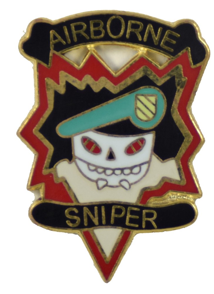 MAC V. SOG SNIPER HAT PIN