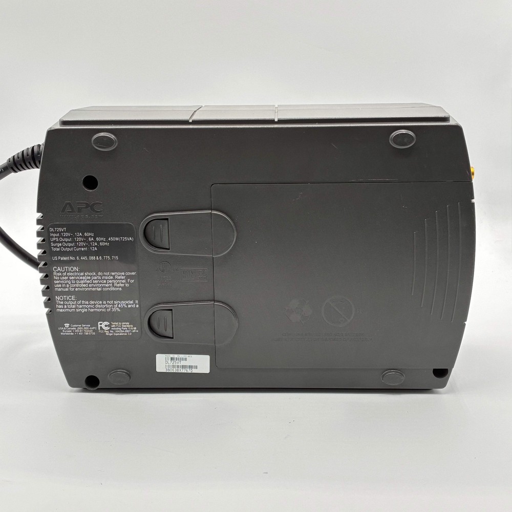 APC BL725VT UPS Battery Backup Black