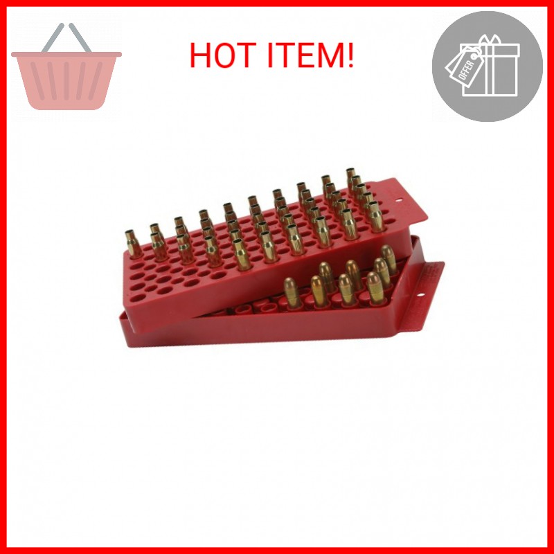 MTM Universal Ammo Loading Tray Red (includes one tray)