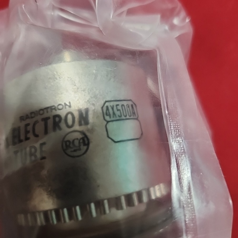 RCA Electron Transmitting tube Triode 4x500a