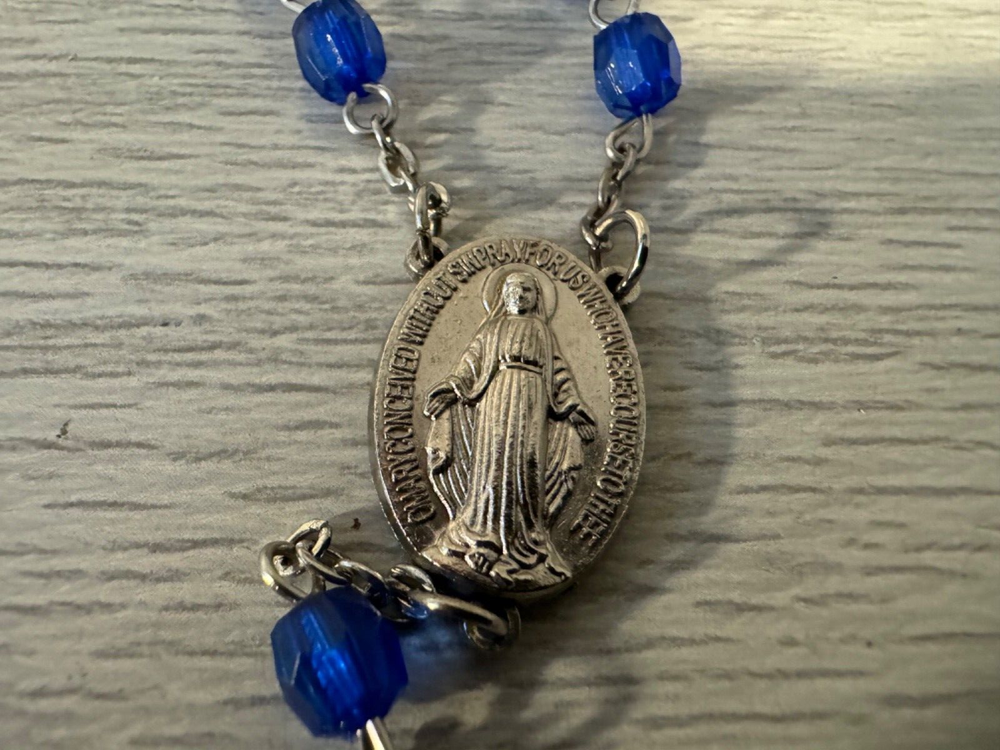 MY ROSARY-WITH MATCHING WHITE CARRYING CASE