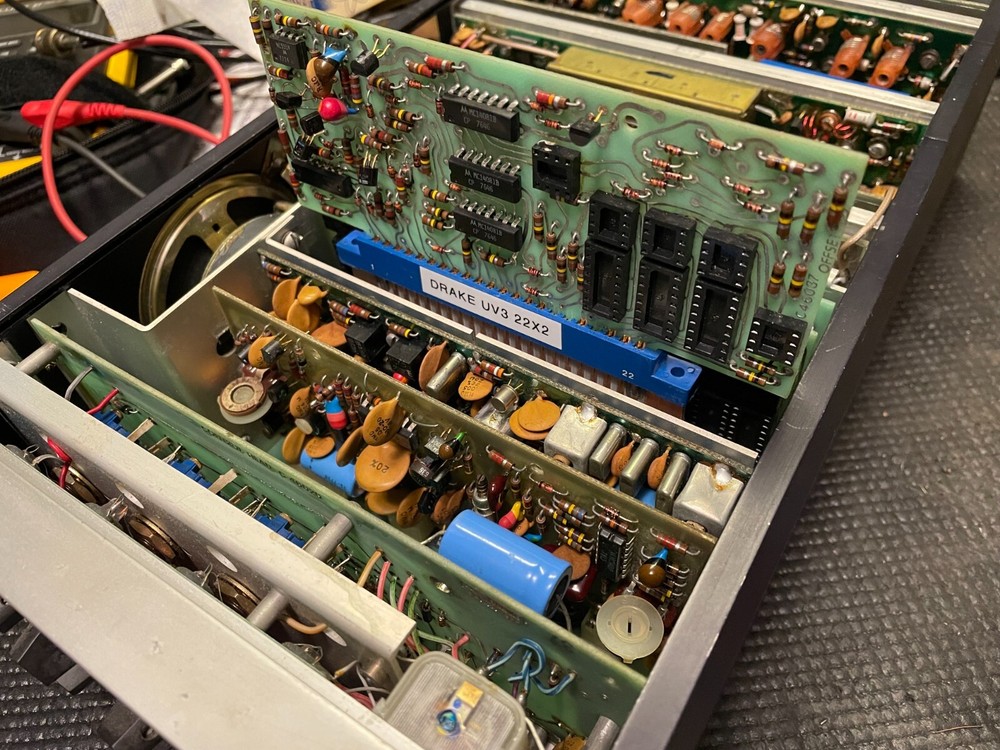 Drake UV-3 Transceiver Extender Board Pair Riser IN KIT FORM