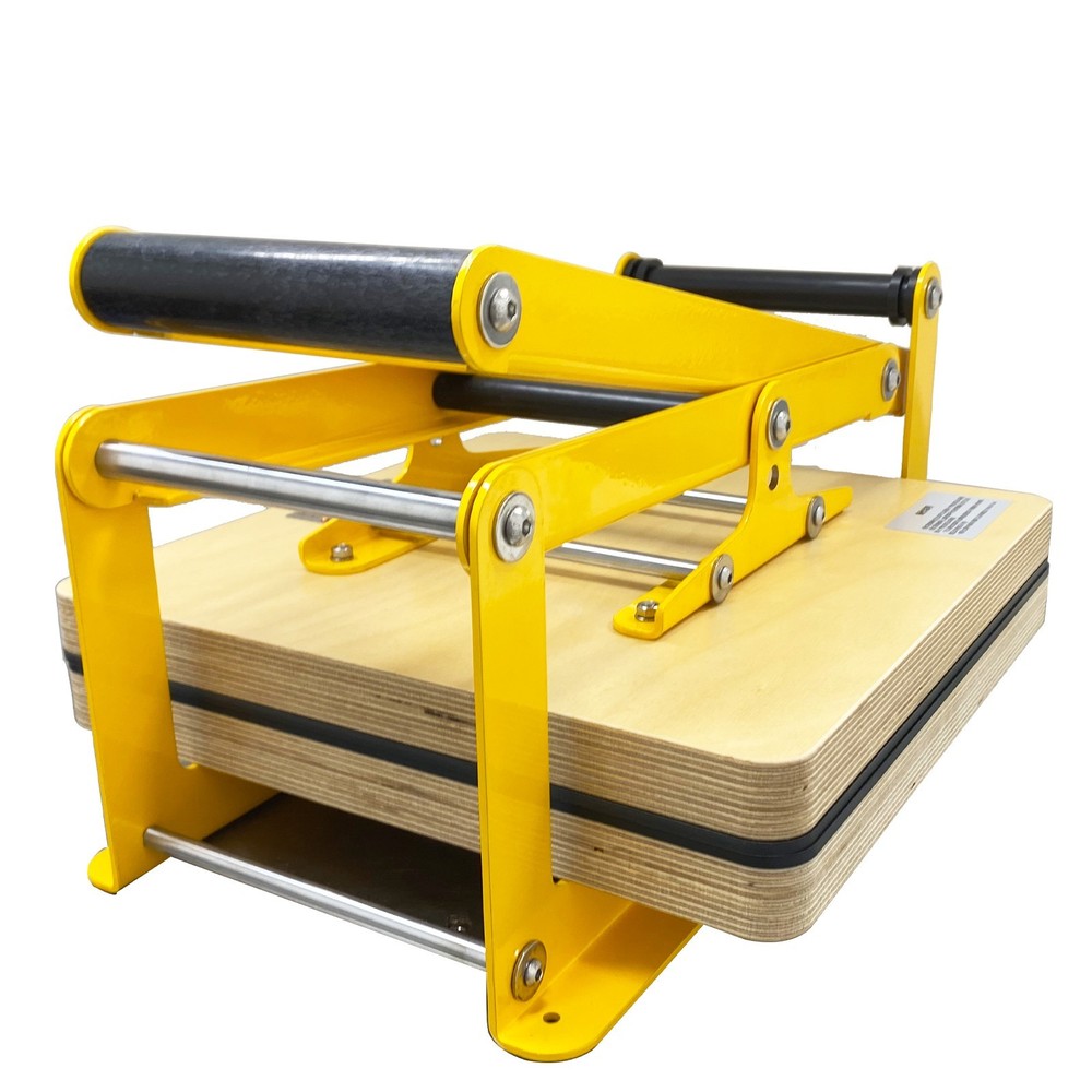 Manual Flat Press Printmaking Machine 11*11" Letterpress Printing Triangular Bra