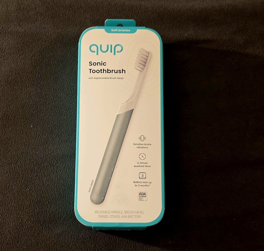 Quip Sonic Toothbrush - Sage Green
