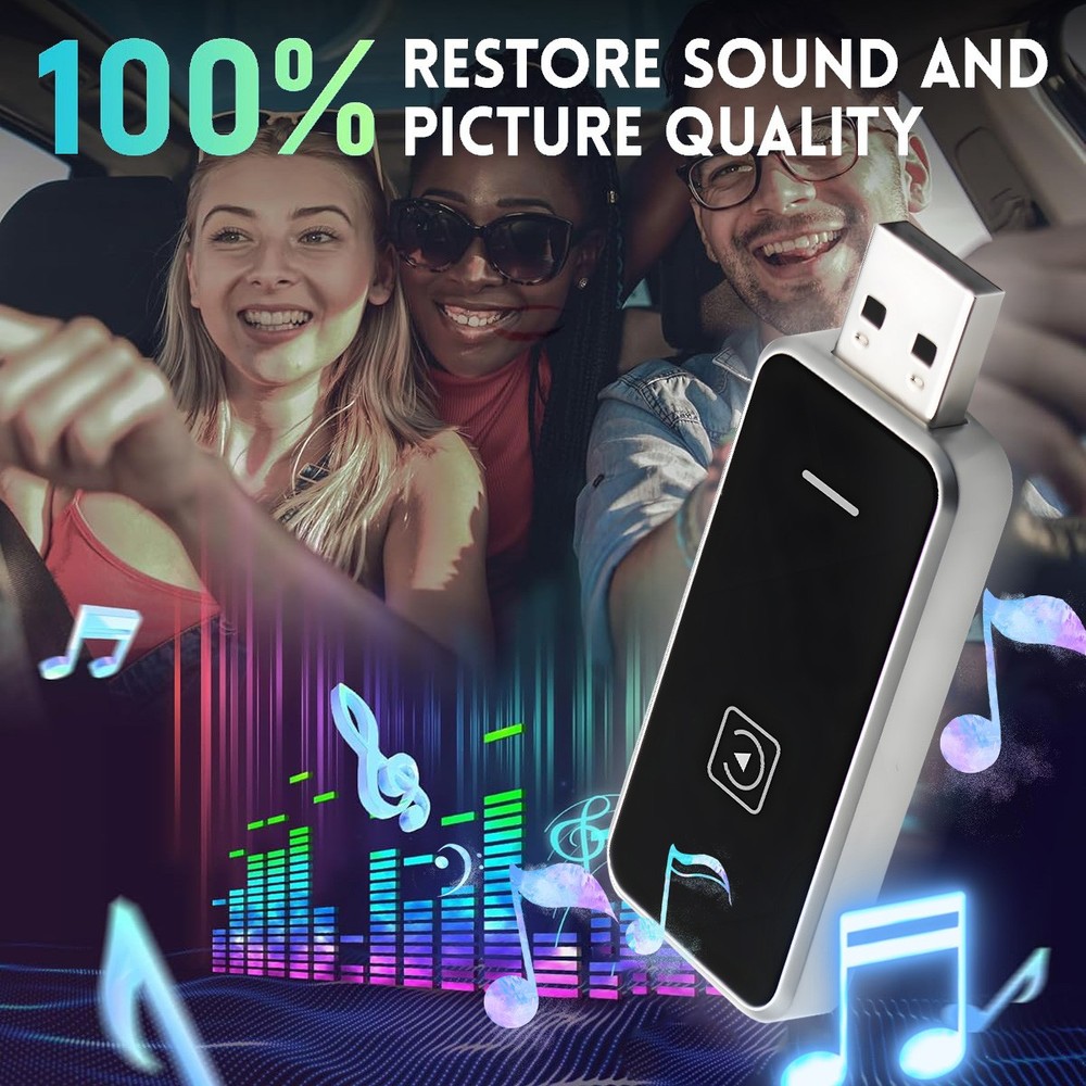 USB Wireless CarPlay For iPhone Android Wireless Carplay Dongle Plug Play