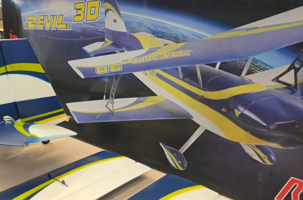 Dynam Devil 3D Plug-In & Fly RC Aiplane