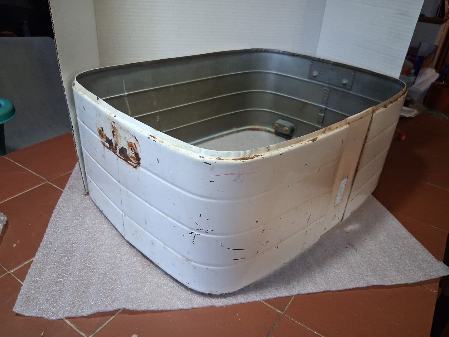 Vtg Shroud & Plug Socket For General Electric Roaster 123C19 Replacement Part