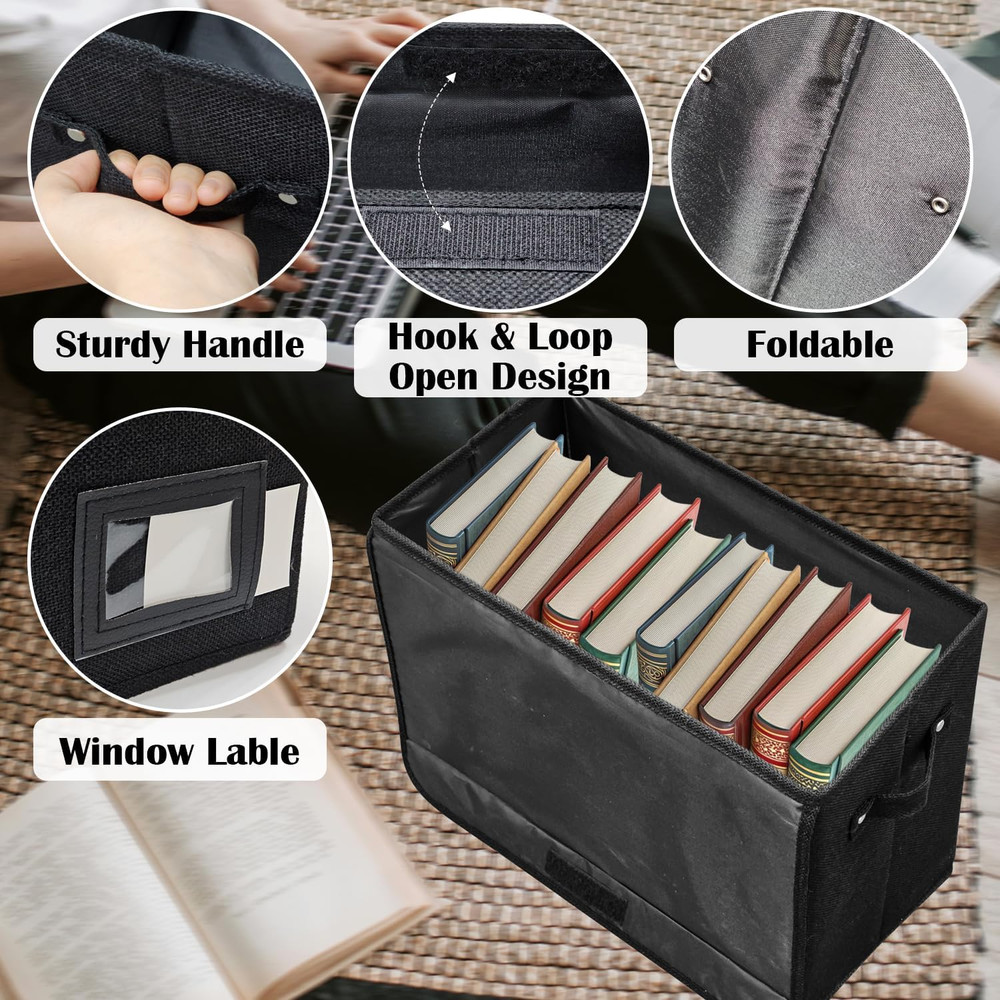 2 Pack Comic Book Organizer Collapsible Short Box Storage Case Holds 150 Comics