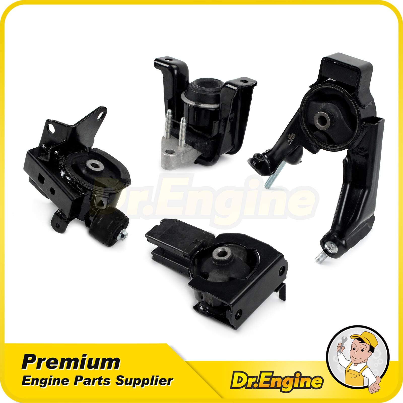 Engine Motor Mount Auto Set For 03-08 Toyota Corolla Matrix Pontiac Vibe 1.8L