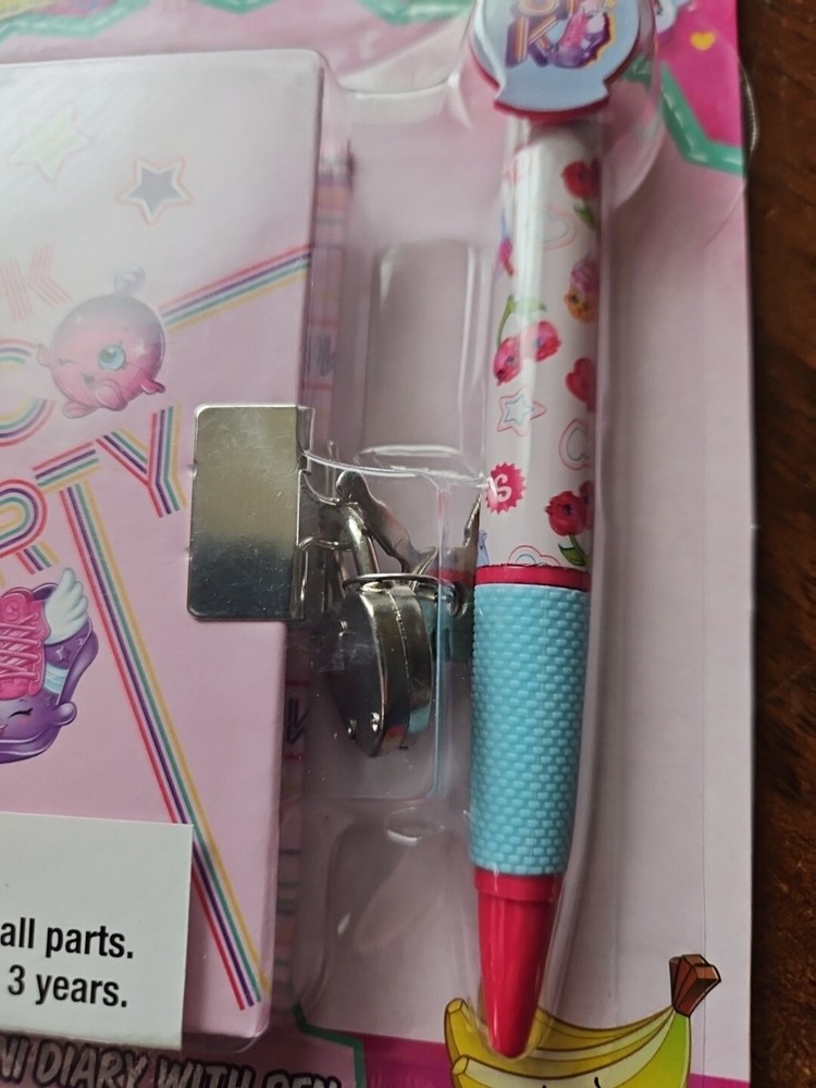 Shopkins Mini Diary With Pen
