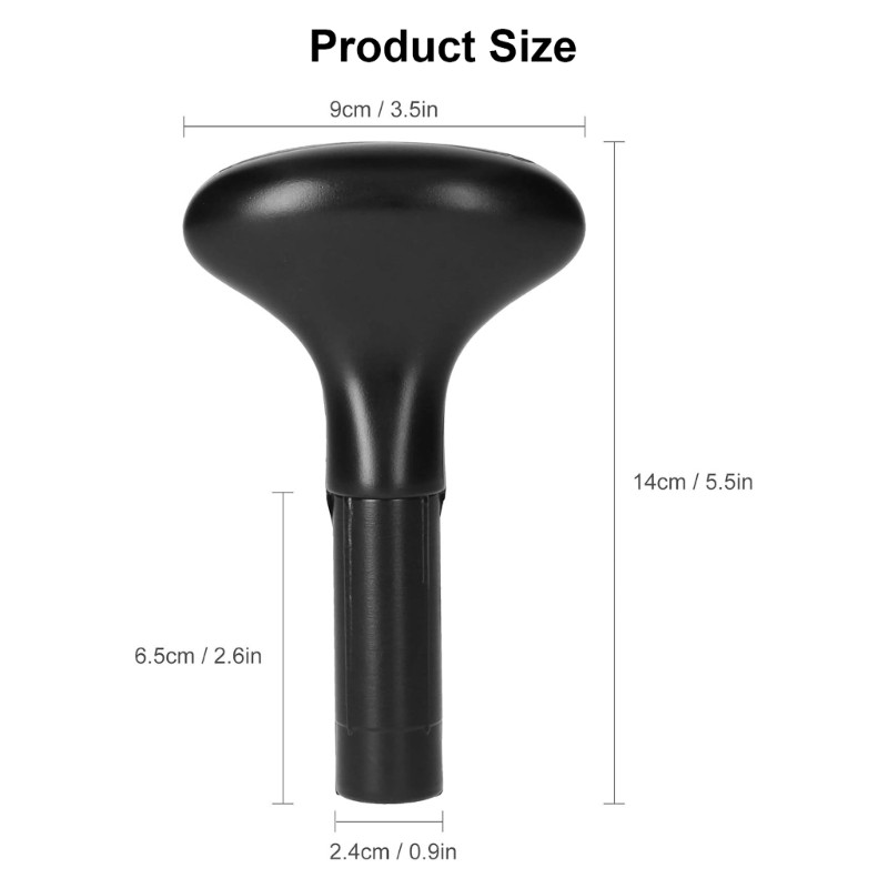 2Pcs Surfboard Paddle Replacement Handle Portable Surfs Paddle Head Plug