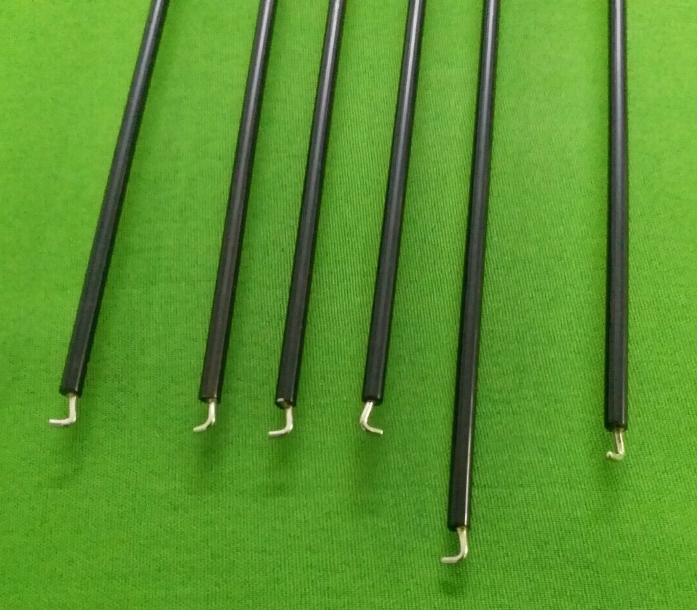6pc-Laparoscopic L-hook 3mmx330mm Endoscopy Laparoscopy Surgical Instruments