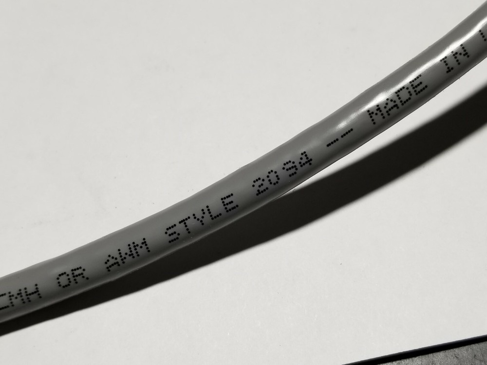 Carol C1644A 20/4C Braid Shielded Audio/Control/Communication Cable Gray/50ft