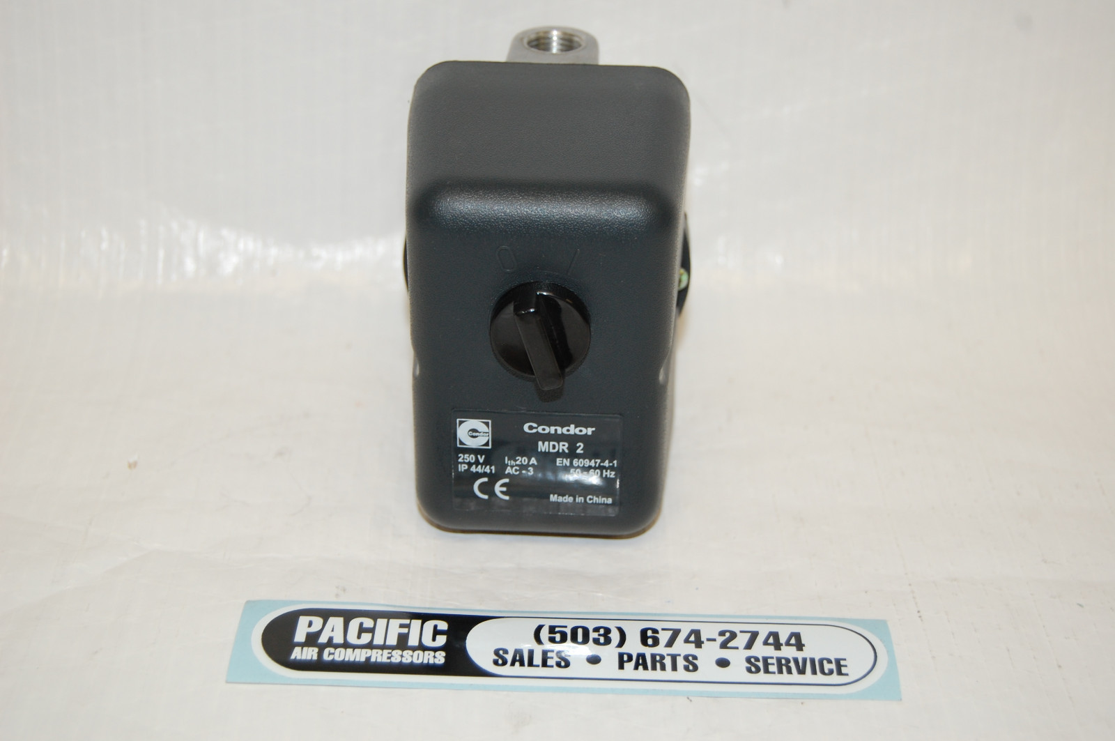 MDR21-EA/11 CONDOR PRESSURE SWITCH 4 PORT W/ UNLOADER & ON-OFF LEVER
