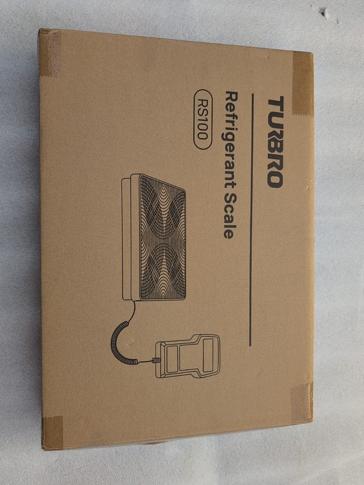 220lb Refrigerant Scale with Wired Controller, Memory Function & Hard Case.