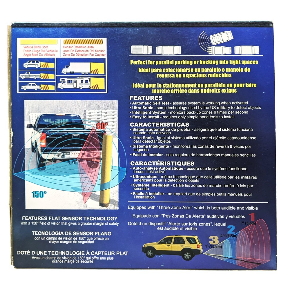 Grote Obstacle Detection System Model 78520 Single Sensor Backup Alert NEW