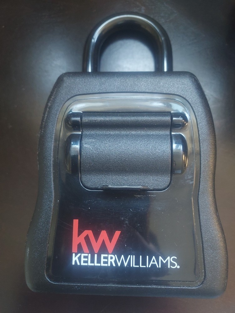 Keller Williams Branded Key Lockbox Set Your Own 4-Digit Numeric Combination
