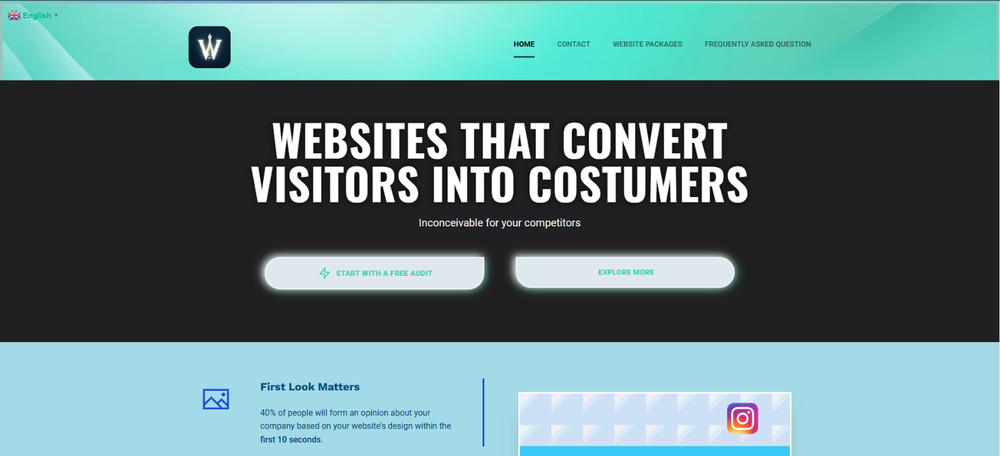 Costum Website Creation