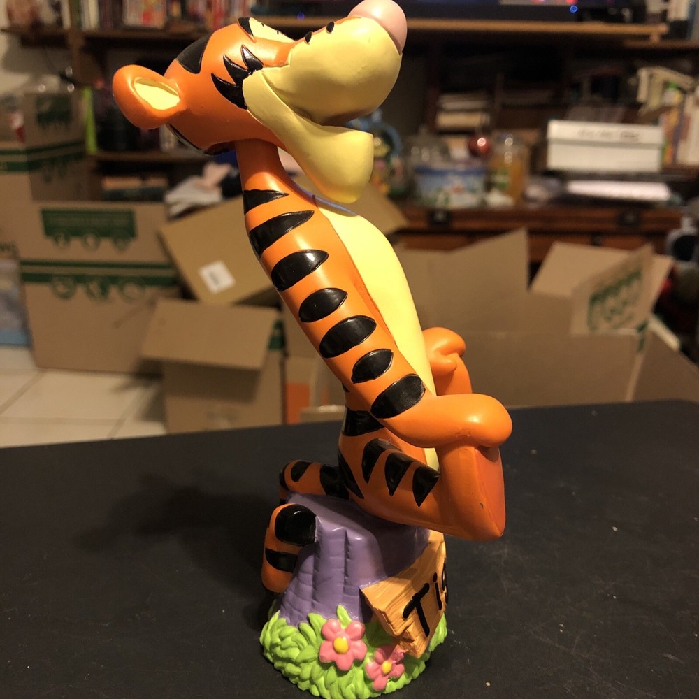 Disney Tigger Bobblehead Doll Hand-Painted 6"