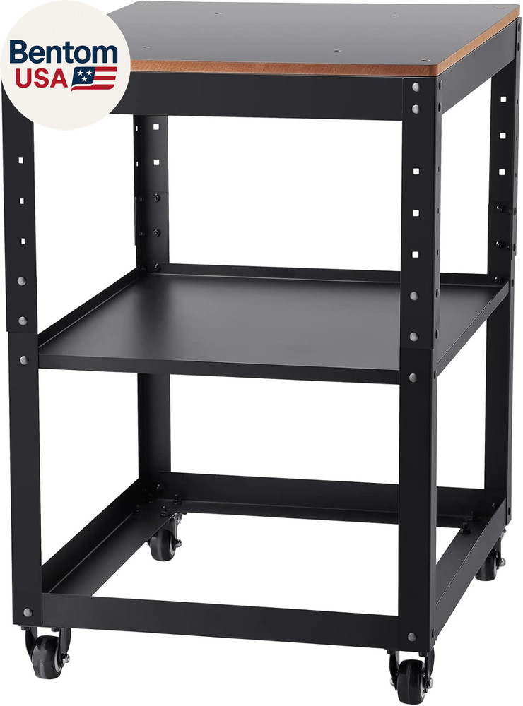 Thickness Planer Stand, 100 Lbs Heavy Loads, Three-Gear Height Adjustable Thickn