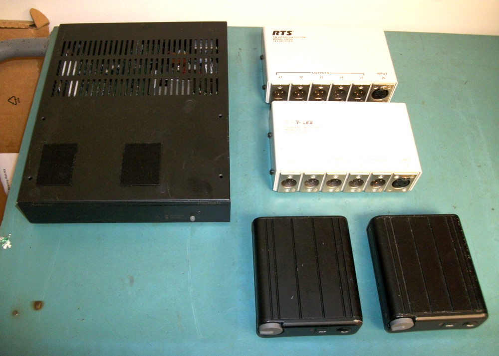 RTS TELECOM/ AUDIOCOM PS-2001L Dual Channel Intercom System. See List.