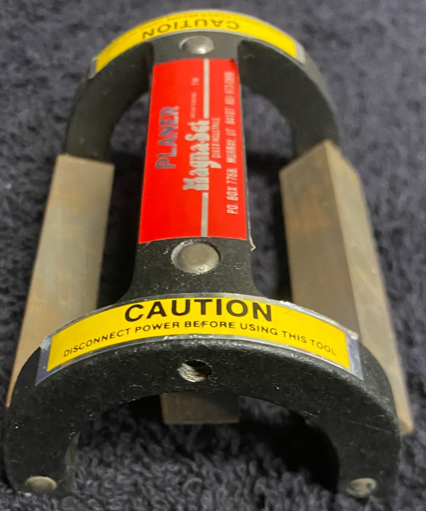 Magna-Set planer knife setting jig