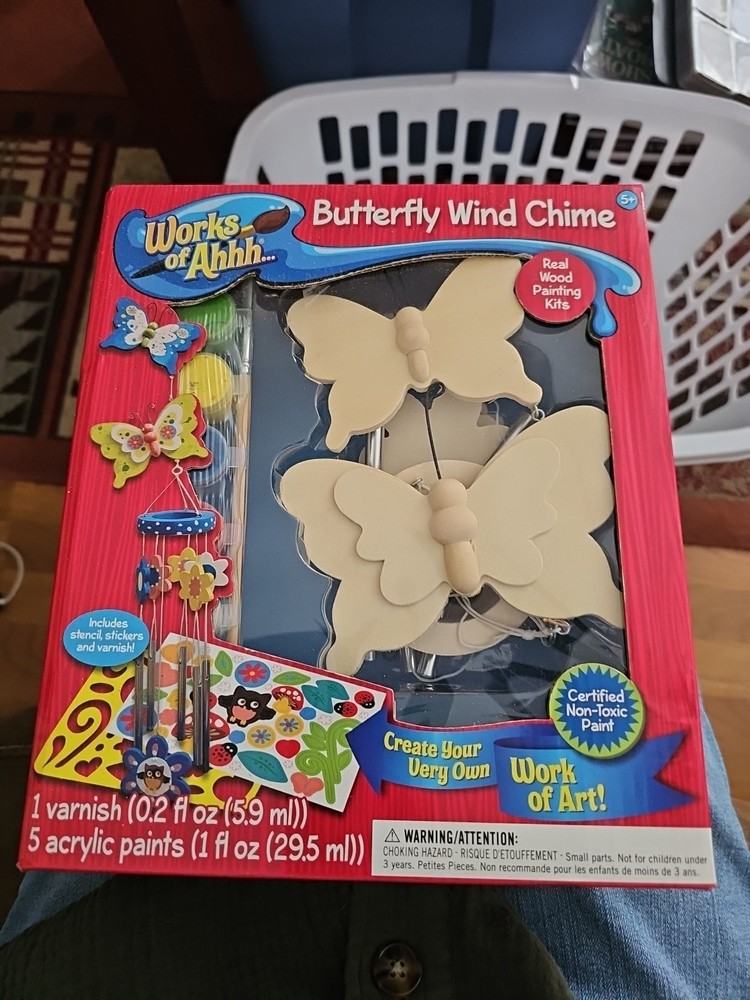 Butterfly Wind Chime Painting Kit
