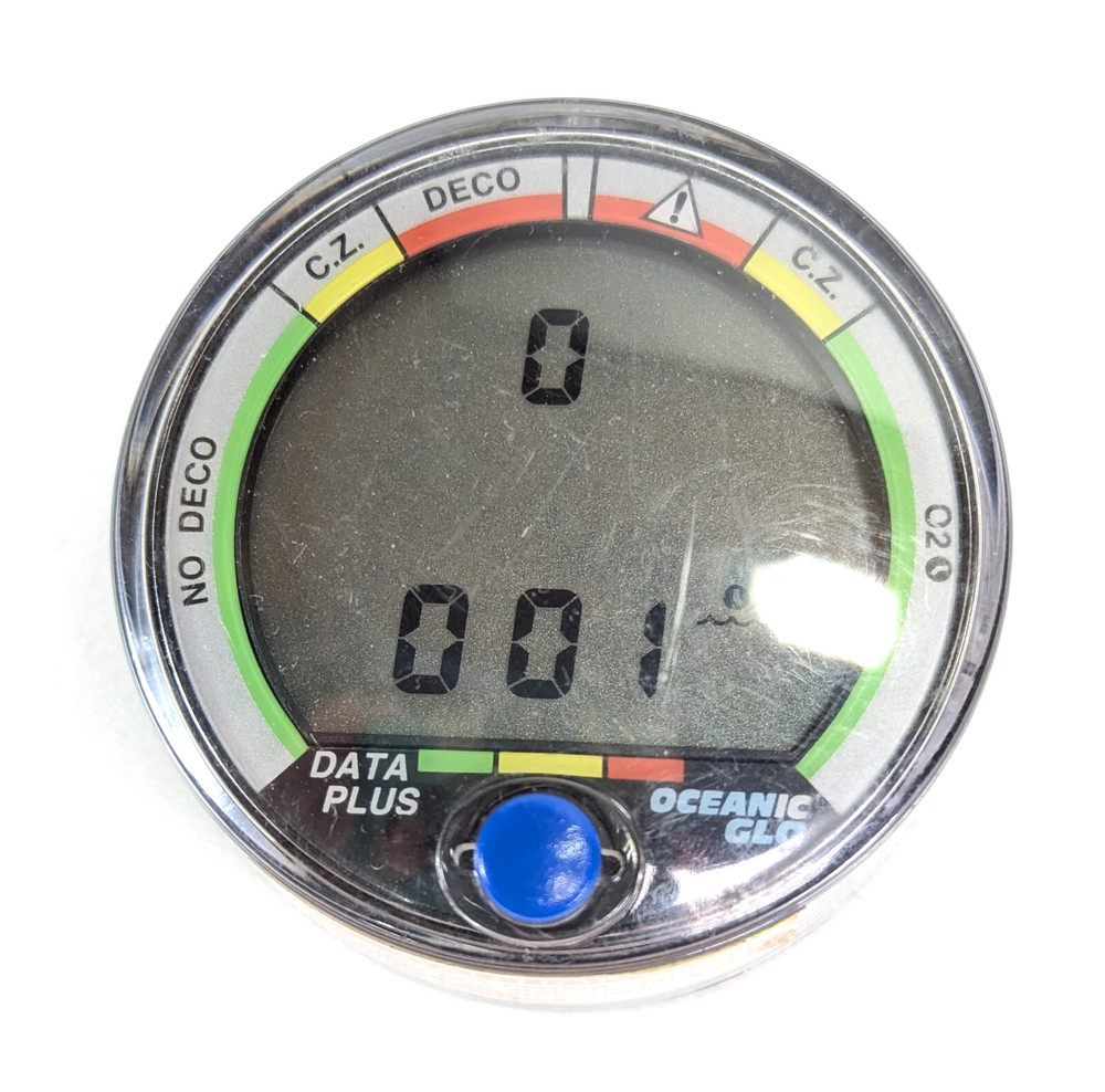 Oceanic Data Plus Air & Nitrox Puck Scuba Dive Computer + Manual #5454