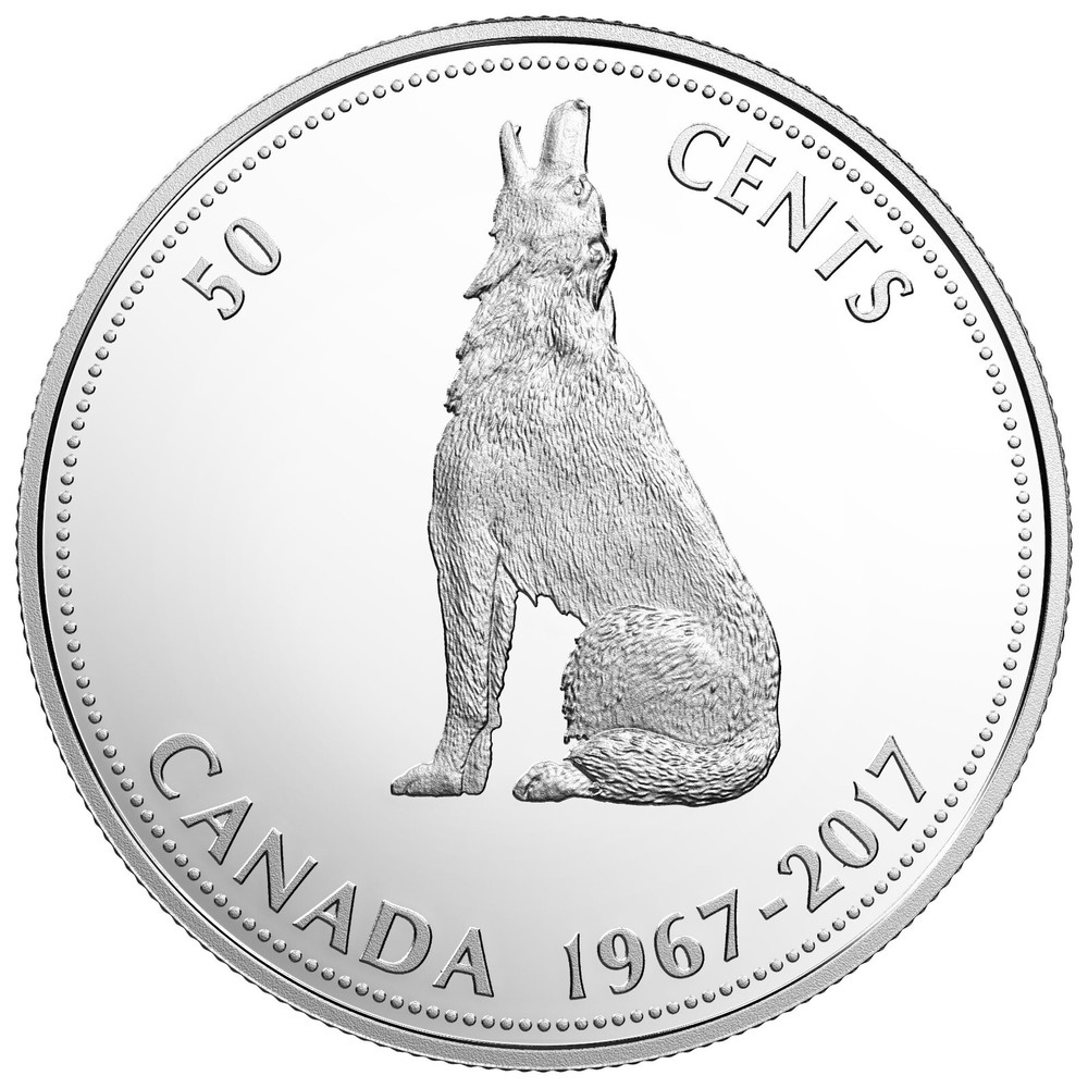2017 Commemorative Proof Set, 1967 Centennial Issue, All pure silver.