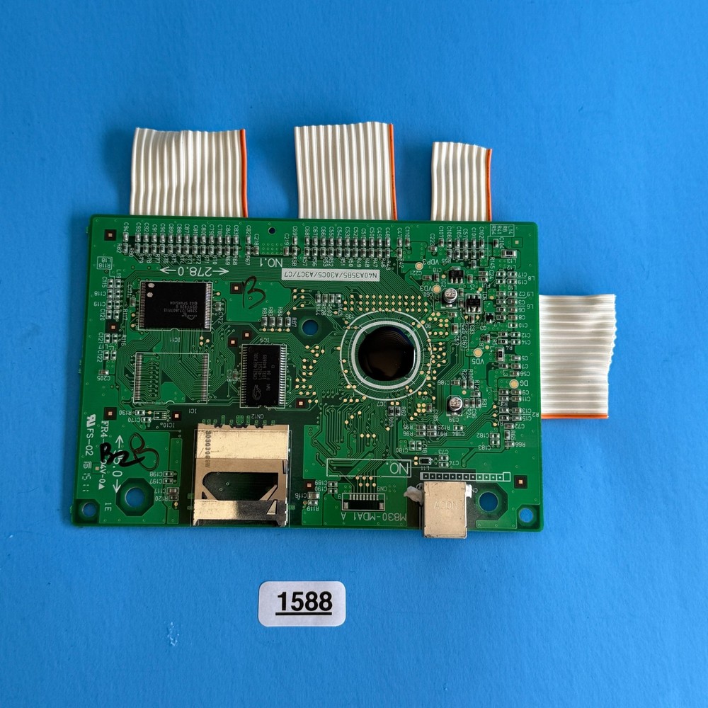 CASIO WK-6500 Replacement Used Part: Main Processor USB Circuit Board M830-MDA1