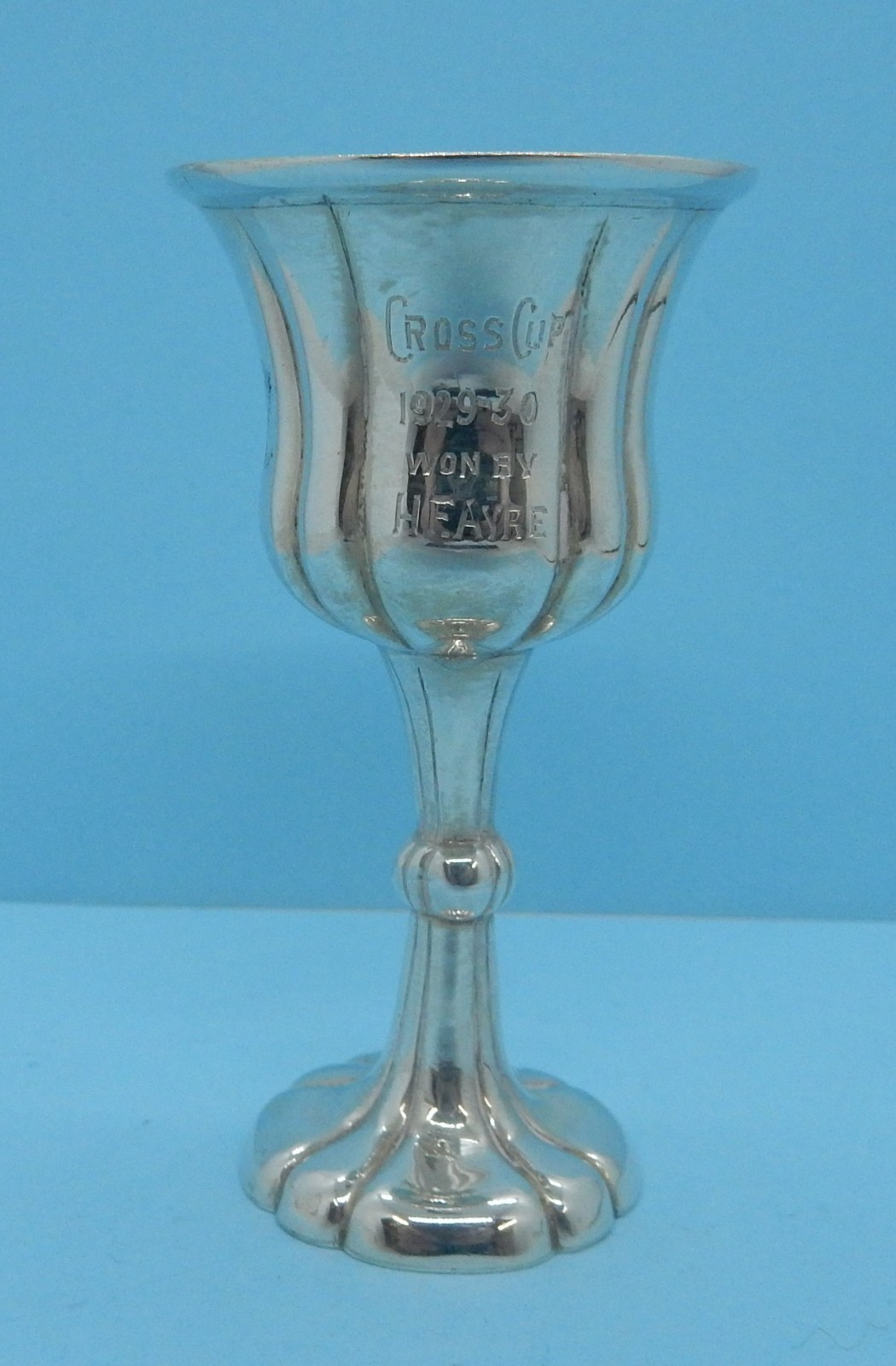 VICTORIAN Solid SILVER Gilt Travelling Communion CHALICE Cronin & Wheeler 1850