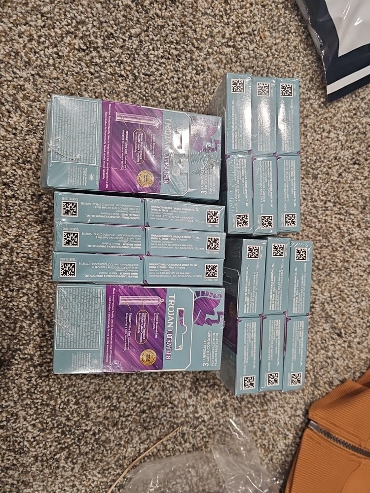 Trojan condoms ultra thin - 90ct.